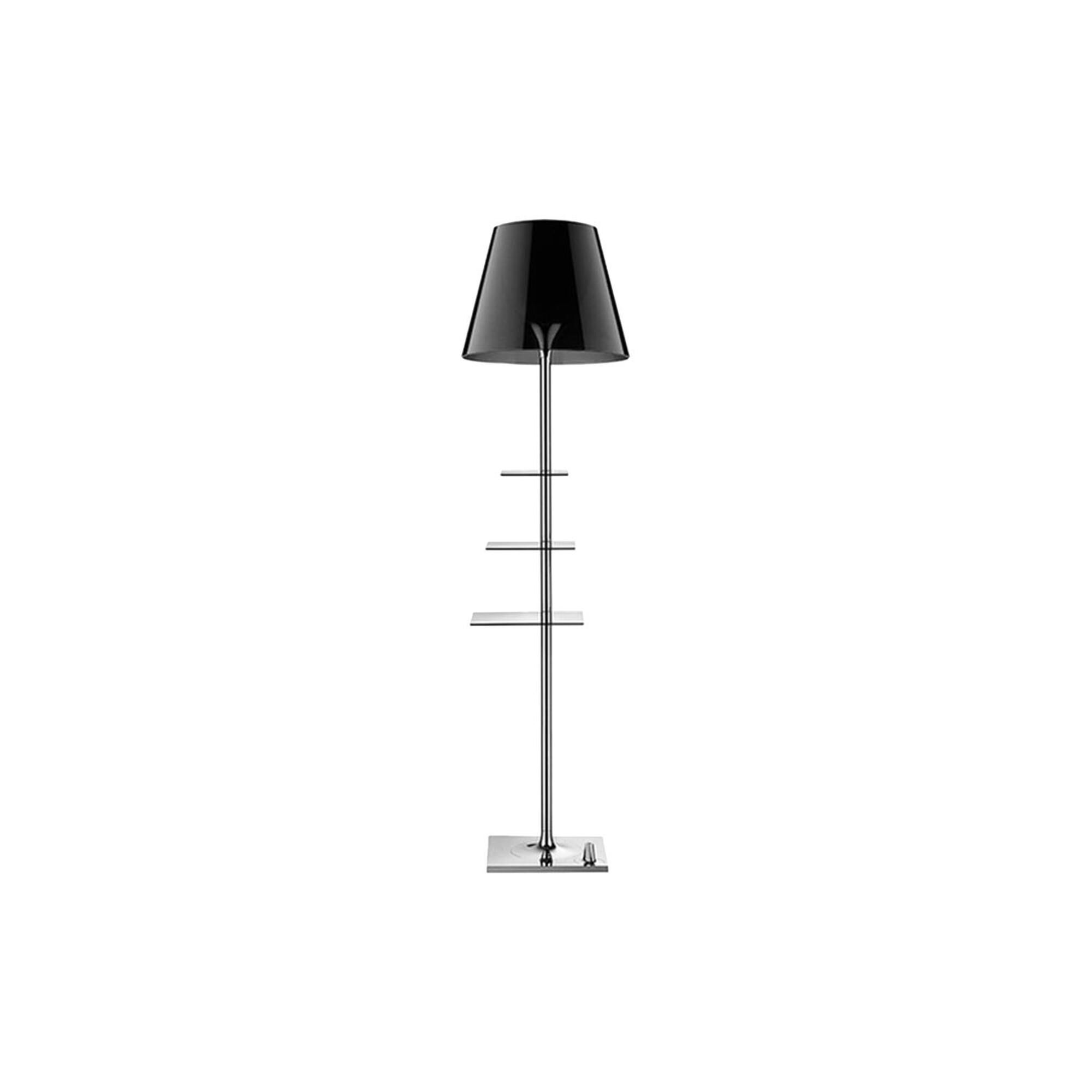 Bibliotheque Gulvlampe Krom/Rgfarvet