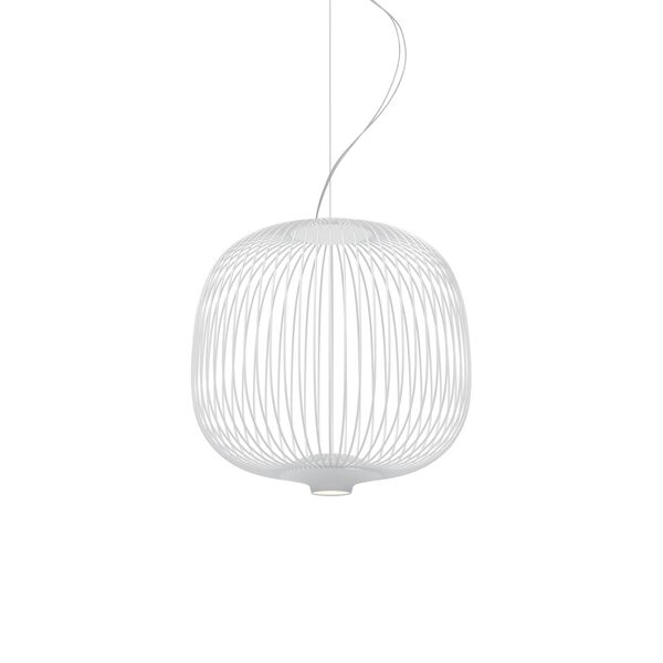 Foscarini My Light Spokes 2 Piccola Pendelleuchte Weiß