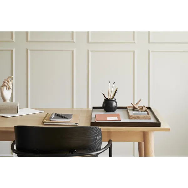 Frame Tray Large Oak/ Green