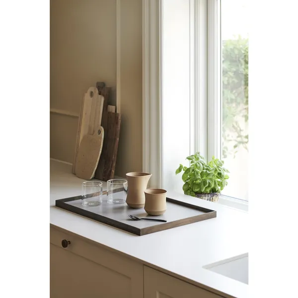 Frame Tray Large Oak/ Green