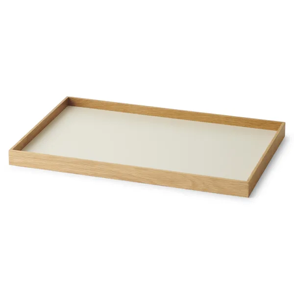 Frame Tray Medium Oak/ Beige
