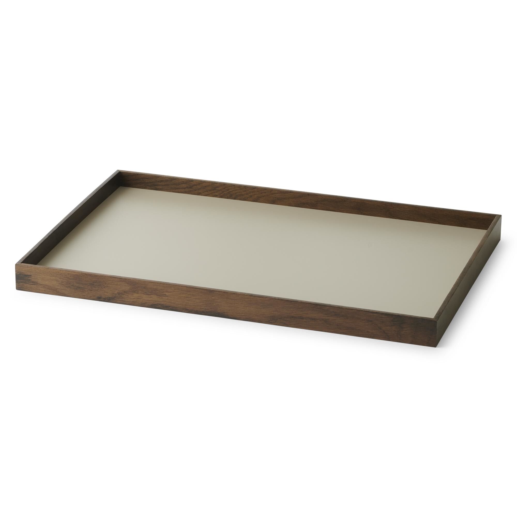 Frame Tray Entre Chêne Fumé/ Gris