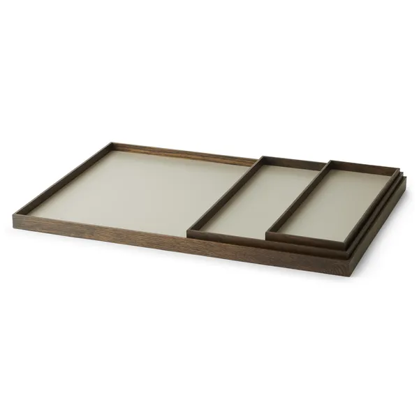 Frame Tray Medium Smoked Oak/ Gray