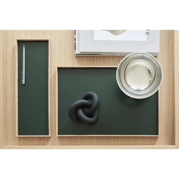Frame Tray Large Smoked Oak/ Gray