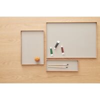 Frame Tray Large Smoked Oak/ Gray