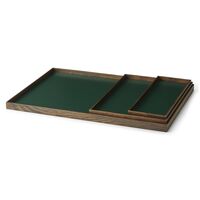 Frame Tray Medium Smoked Oak/ Green