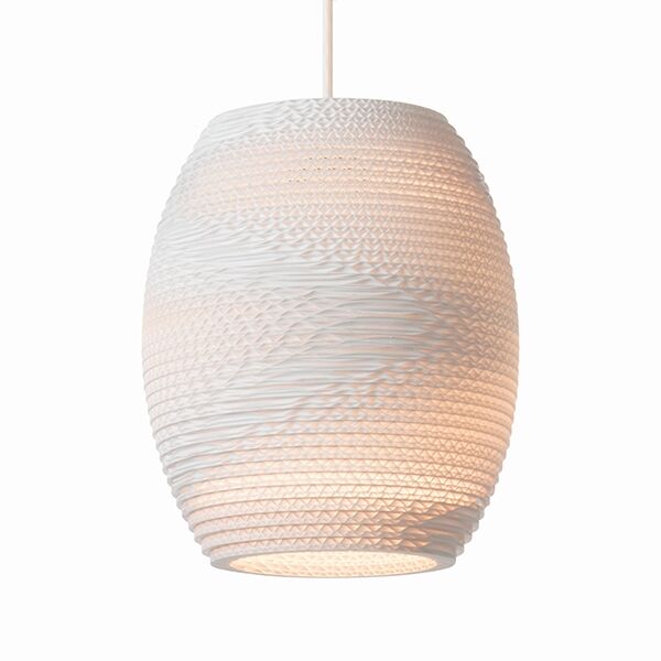 Scraplight Oliv Taklampa Vit
