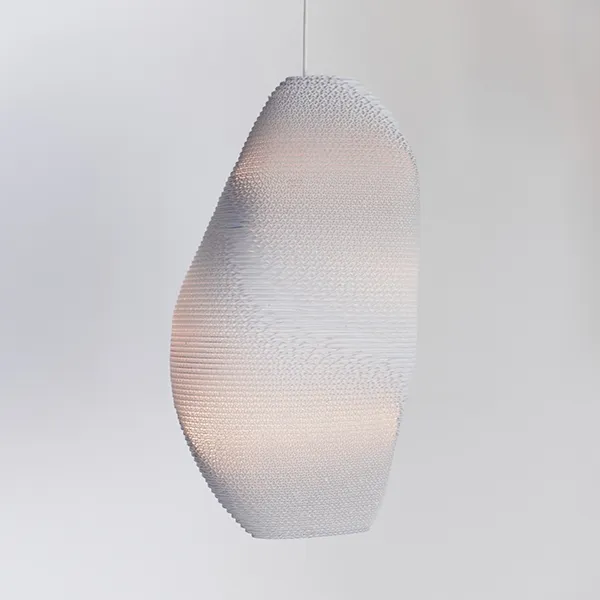 Scraplight Denny Pendant White