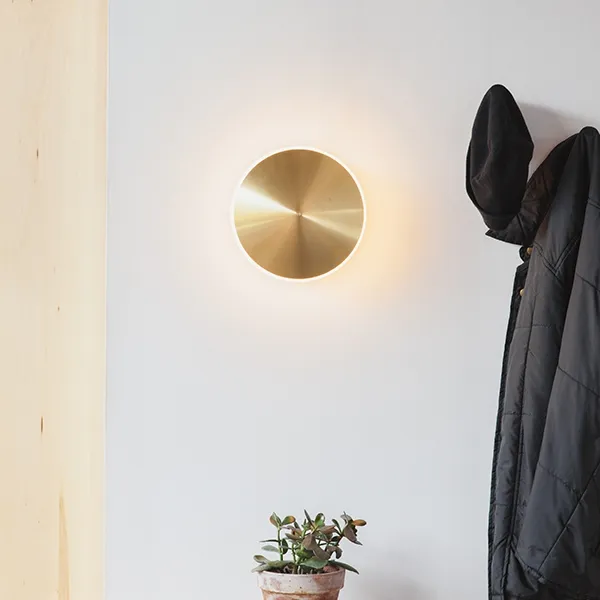 Chrona Sconce 10 Applique Ottone