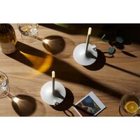 Wick Portable Lamp Brass