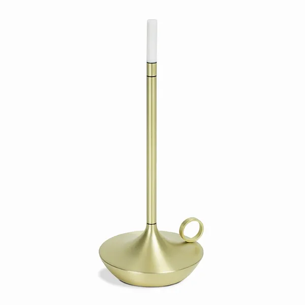 Wick Portable Lamp Brass