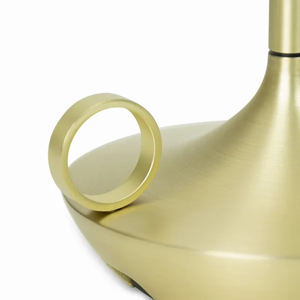 Wick Portable Lamp Brass