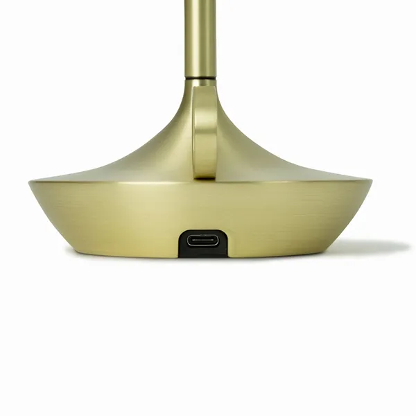 Wick Portable Lamp Brass