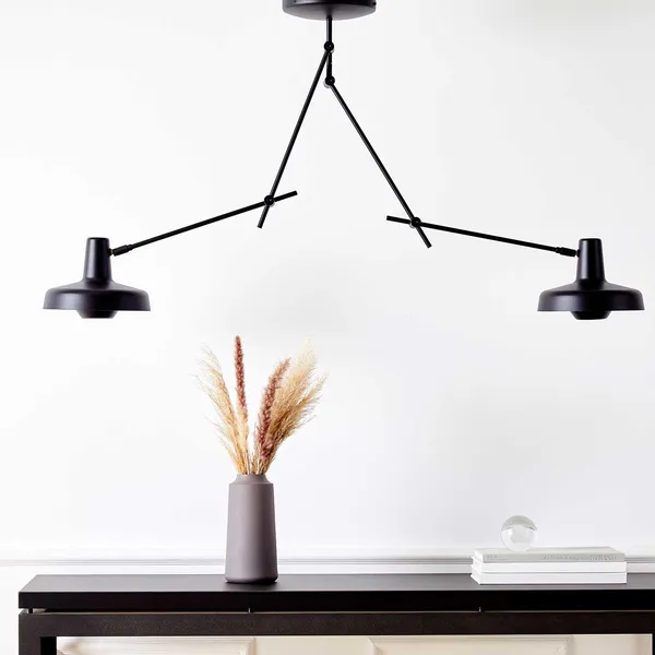 Arigato Ceiling Light Double Long White