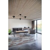 Arigato Triple Ceiling Light Palace Black