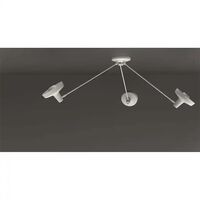 Arigato Triple Ceiling Light Palace White