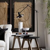 Arigato Floor Lamp Black