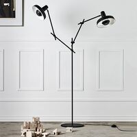 Arigato Double Stehlampe Weiß