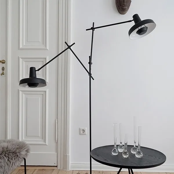 Arigato Double Stehlampe Weiß
