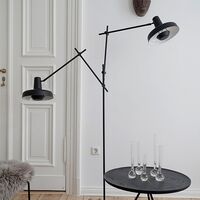 Arigato Double Stehlampe Weiß