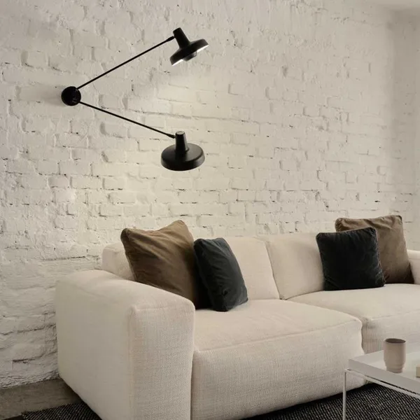 Arigato Dubbele Wandlamp Paleis Wit