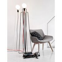 Model 2 Floor Lamp White/ Black