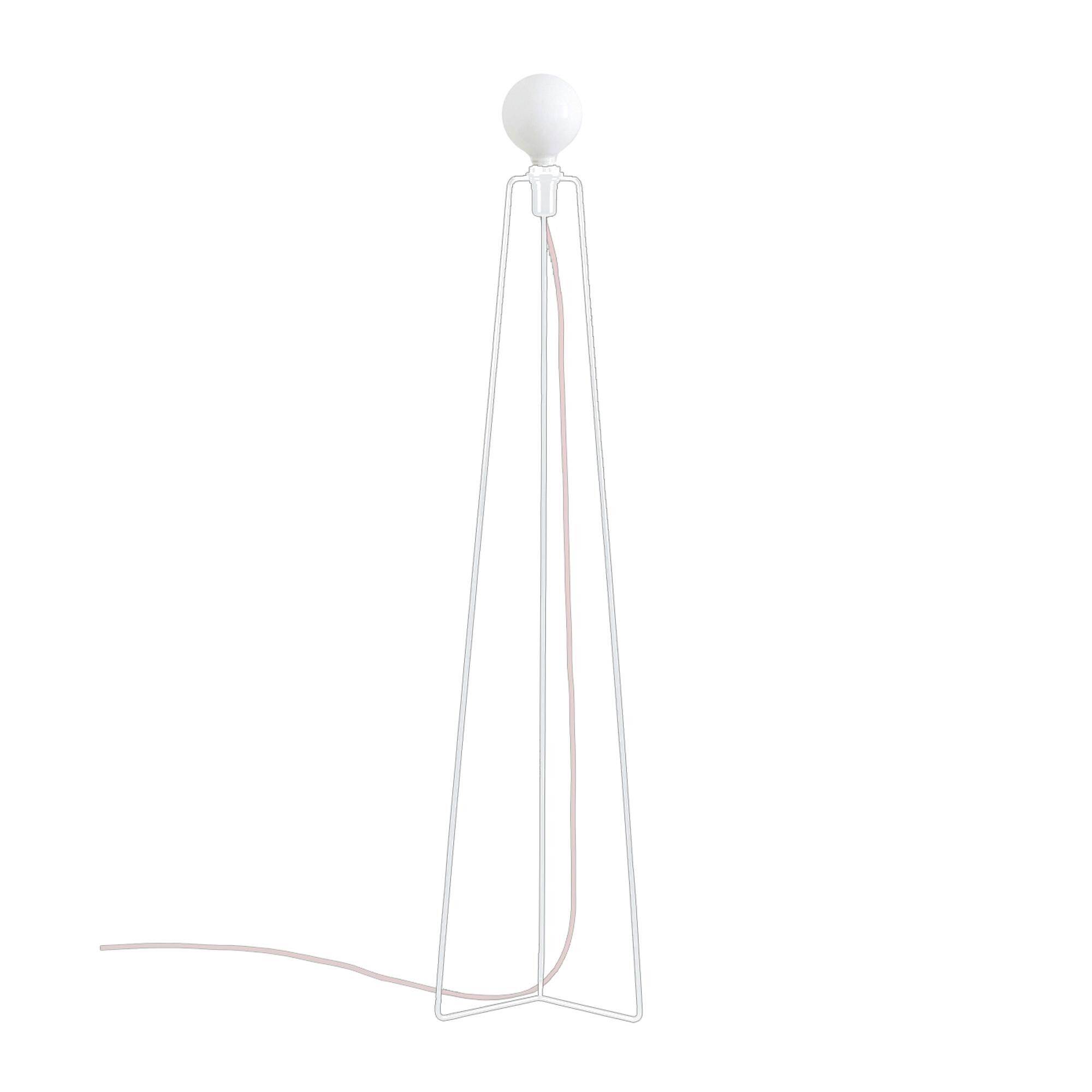 Model 3 Golvlampa Vit/ Vit