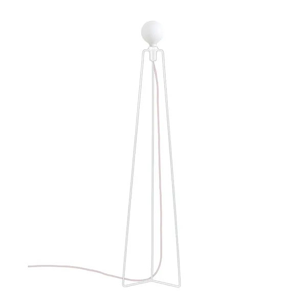 Model 3 Gulvlampe Hvid/Hvid