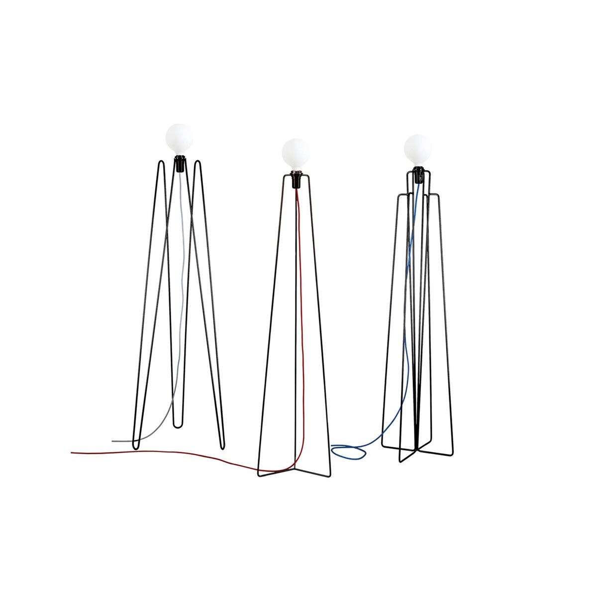 Model 3 Floor Lamp White/ White
