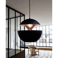 Pendel Sort/Kobber 25 cm