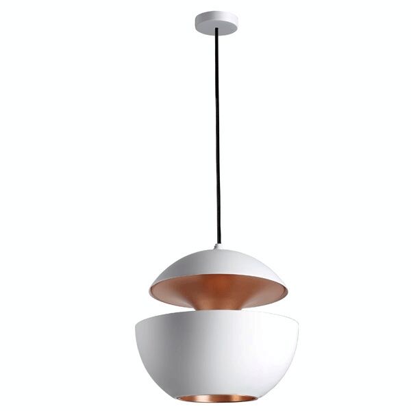 Takpendel Vit & Koppar &Oslash;35 cm