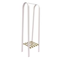 Semper Clothes Rack Gray/Olive Green