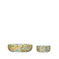 Bols à Confettis Set de 2 Multicolore