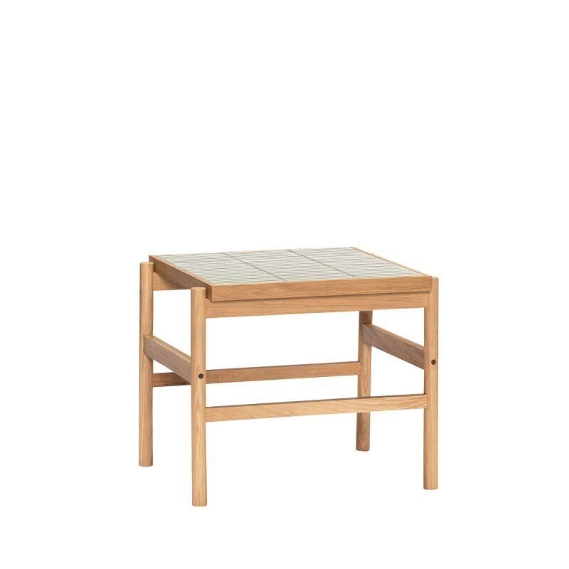 Tile Table d'Appoint Vert Menthe/ Nature