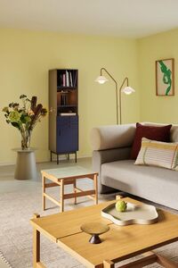 Tile Side Table Mint/ Nature