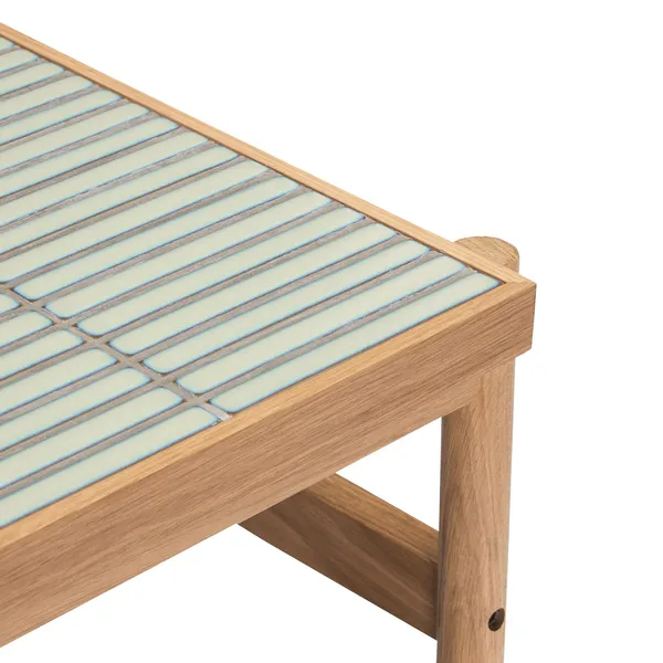 Tile Coffee Table Mint/ Nature