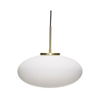 Serene Hanglamp Ellips Wit