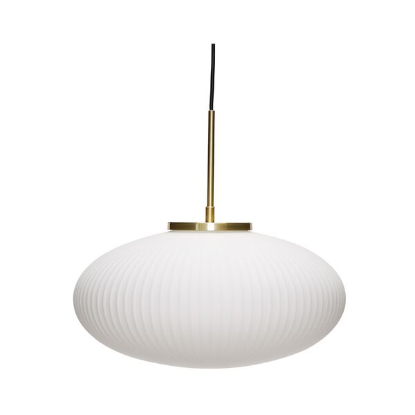 Serene Lampa Wisząca Elipsa Biały