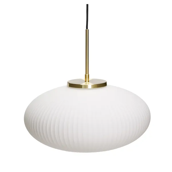 Serene Hanglamp Ellips Wit