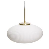 Serene Hanglamp Ellips Wit