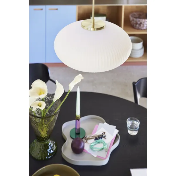 Serene Hanglamp Ellips Wit