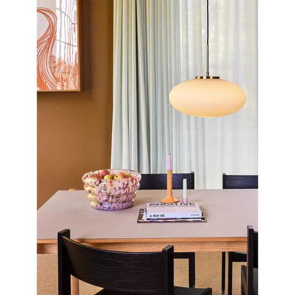 Serene Hanglamp Ellips Wit