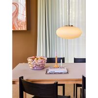 Serene Hanglamp Ellips Wit