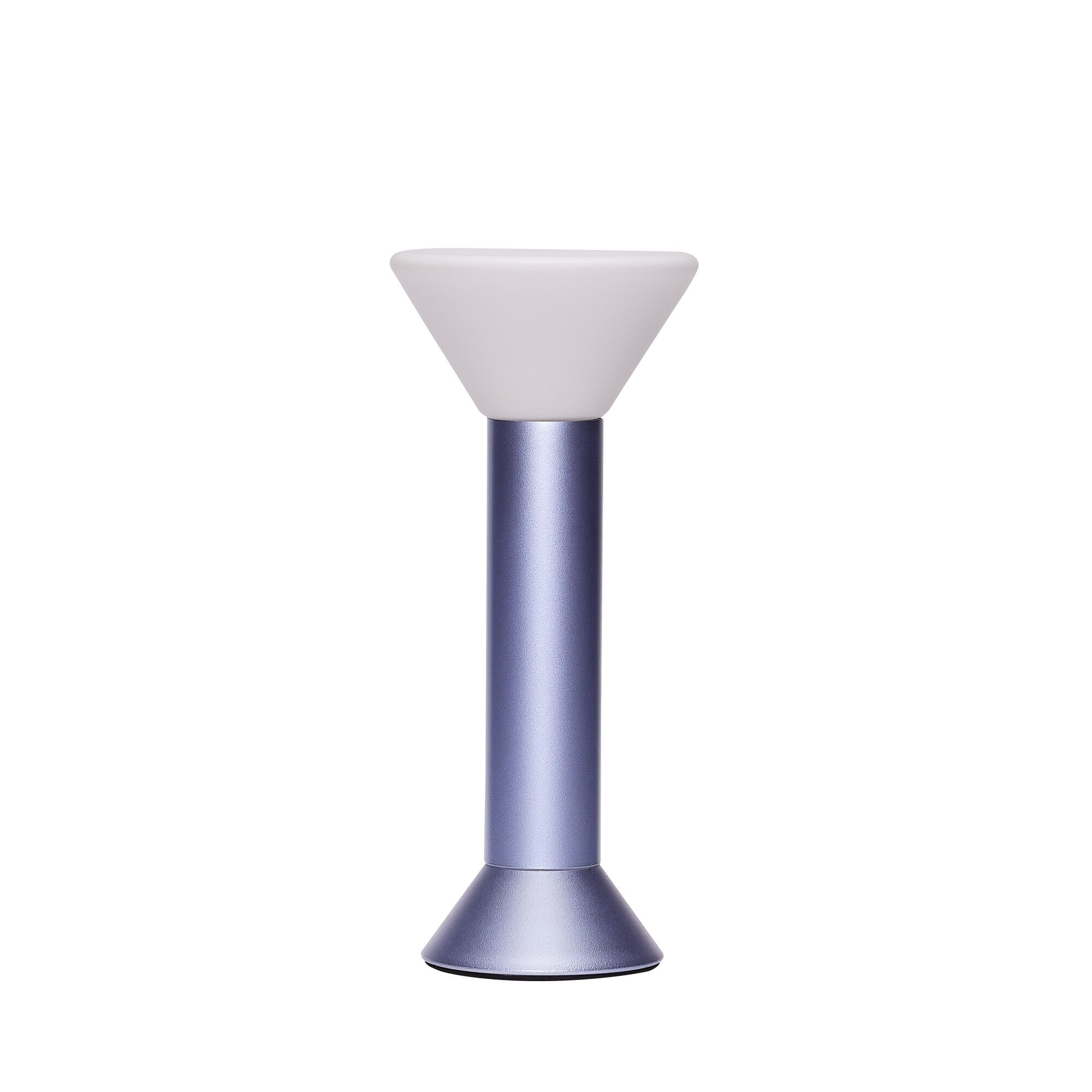 Flash Bærbar Lampe Metallic Lilla