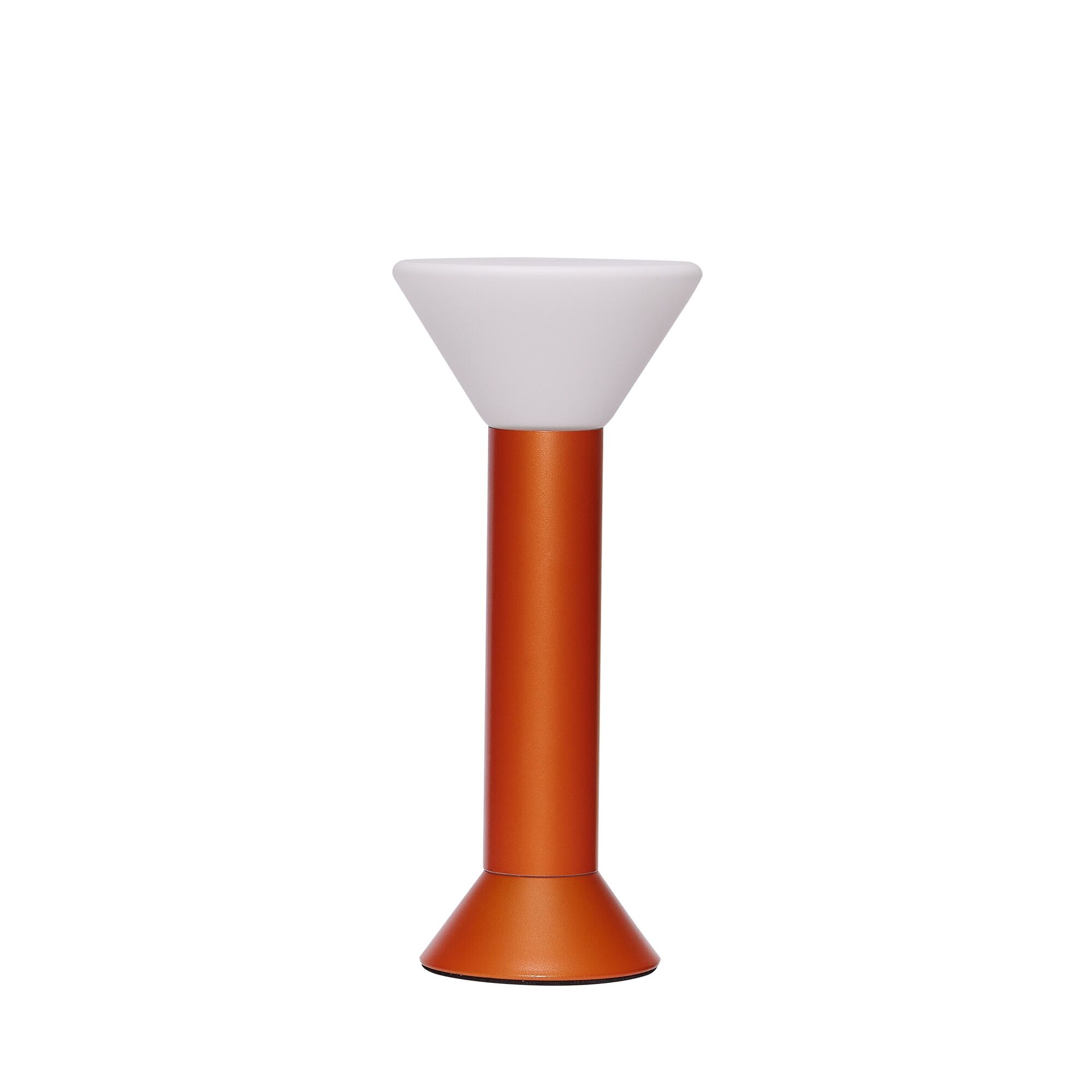 Flash Bærbar Lampe Metallic Oransje