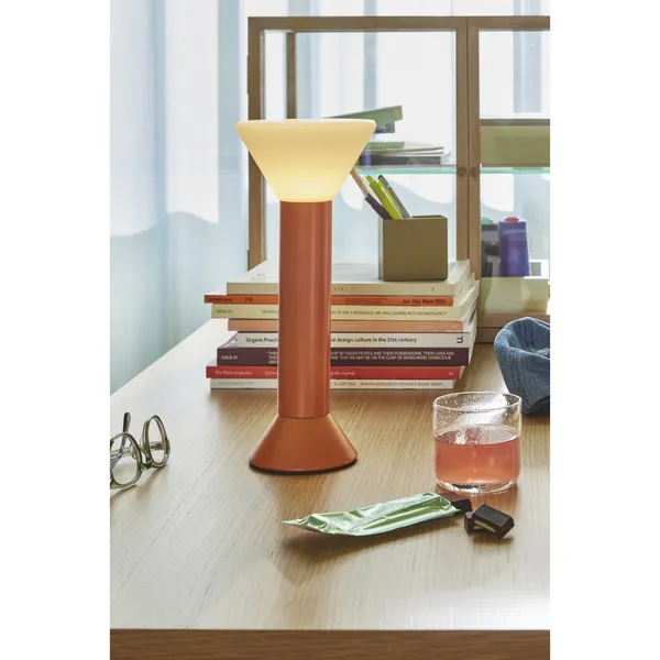 Flash Portable Lamp Metallic Orange
