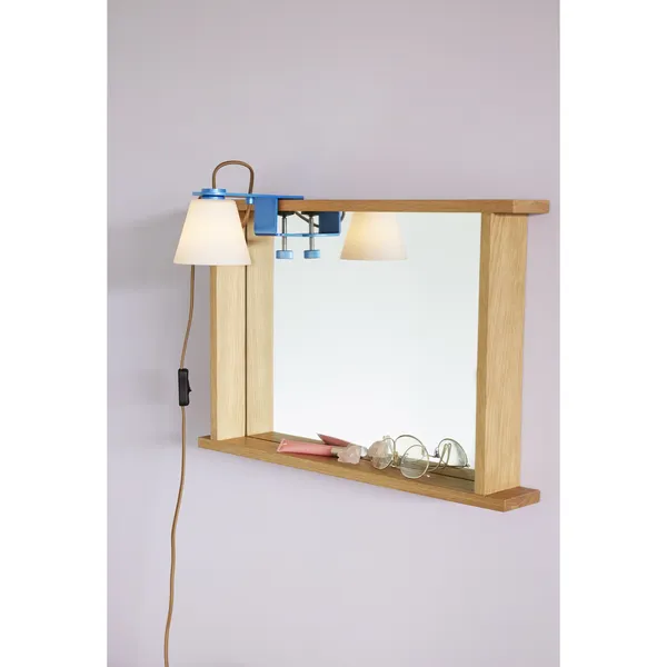 Lure Wall Lamp Metallic Blue