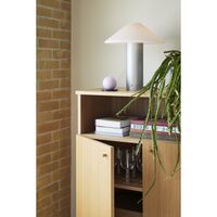 Orbit Table Lamp Metallic Silver