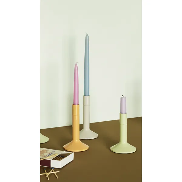 Kindred Candle Holder Set of 2 Light Green