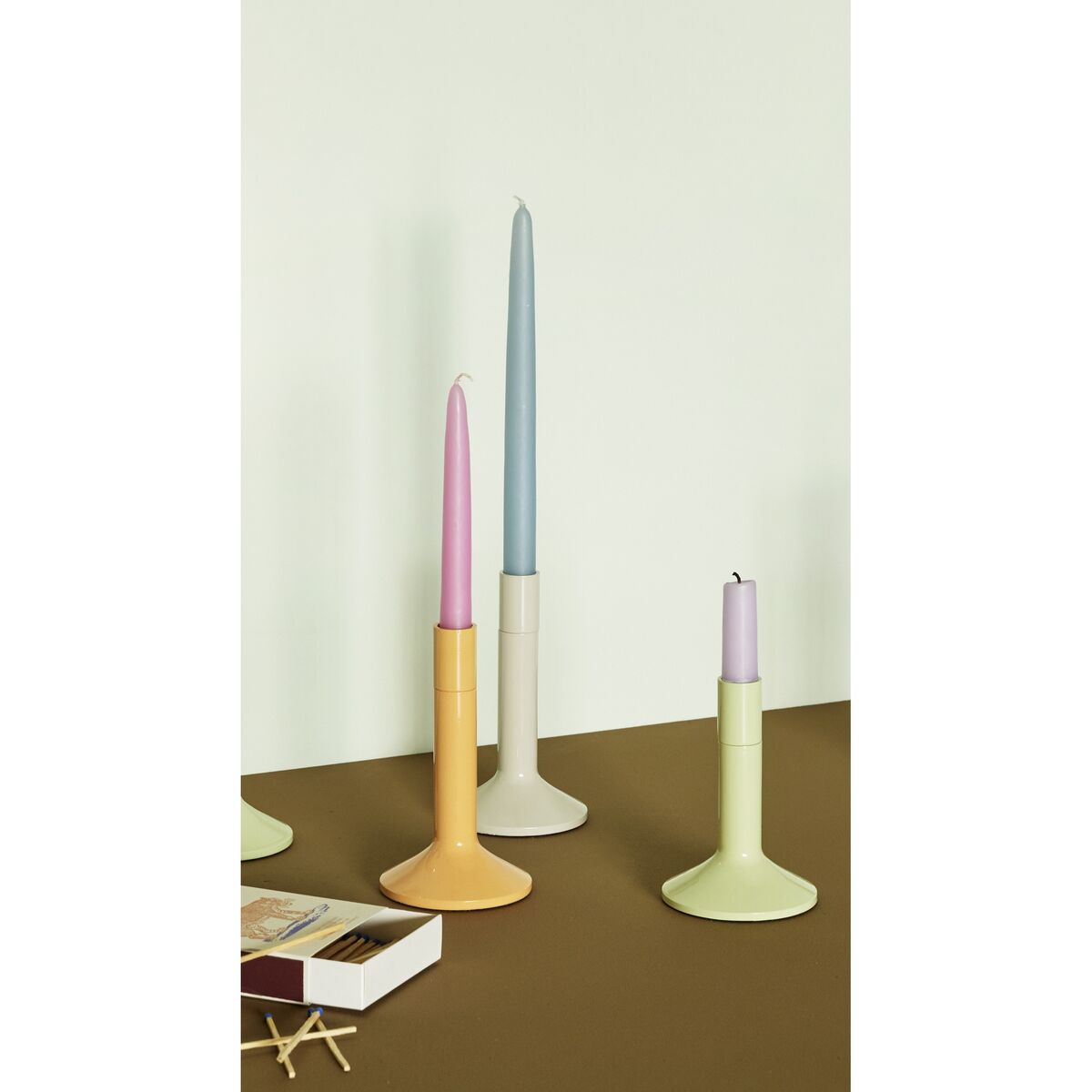 Kindred Candle Holder Set of 2 Orange
